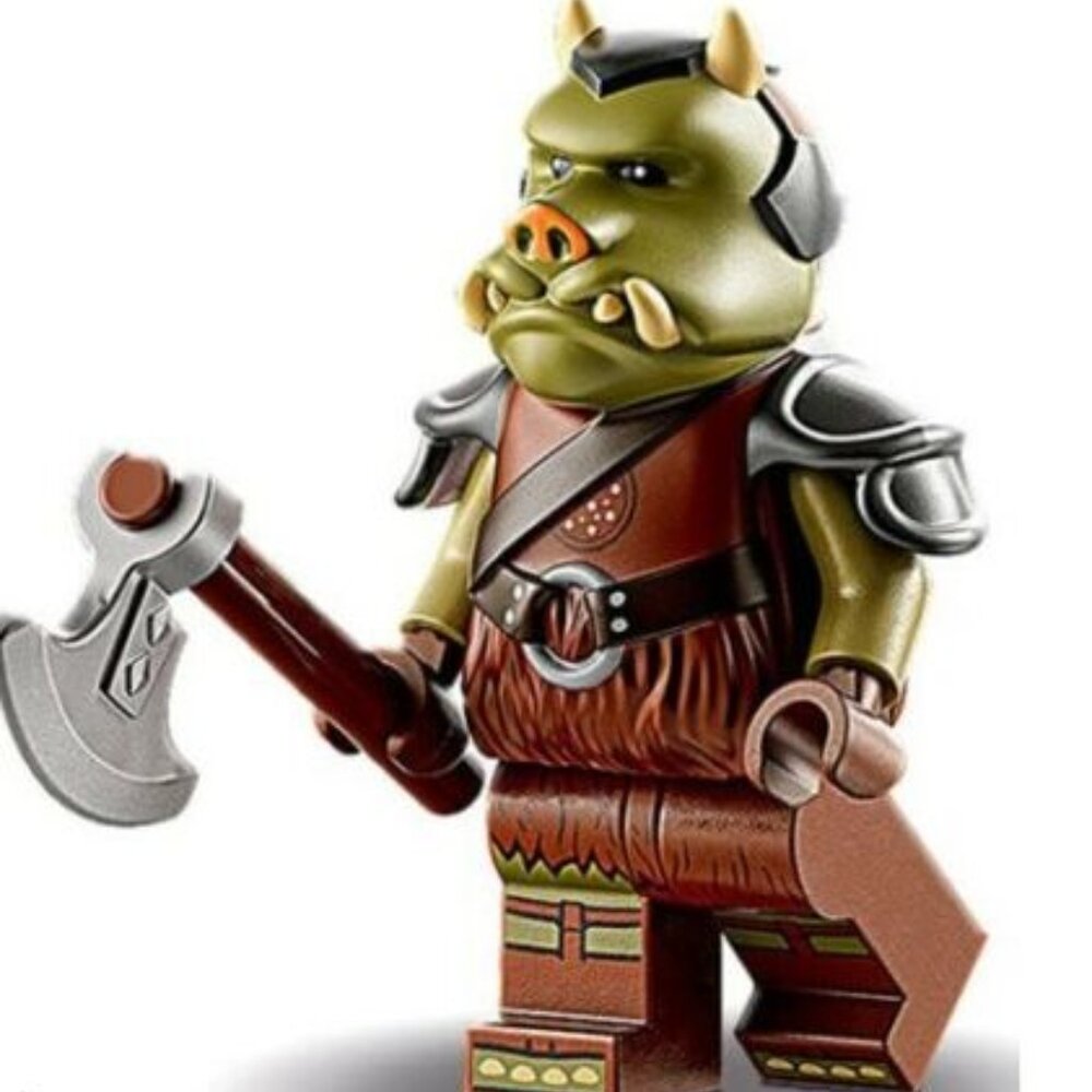 Lego sw1196 Gamorrean Guard Minifigure from 75326 Boba Fett's Throne Room. NEW